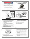 Operating Instructions - (page 1)