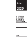 Servise Manual - (page 1)