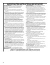 Installation instructions and use & care manual - (page 18)