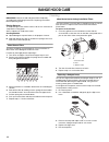 Installation Instructions And Use & Care Manual - (page 12)