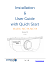 Installation & User Manual With Quick Start - (page 1)