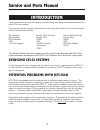 Service And Parts Manual - (page 2)