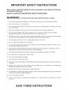 Operator Instructions Manual - (page 2)