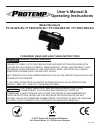 User's Manual & Operating Instructions - (page 1)