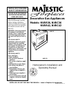 Installation & Operation Instructions - (page 1)