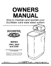 Operating And Maintenance Instructions Manual - (page 1)
