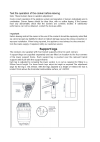 Installation, Maintenance And Use  Instructions - (page 9)