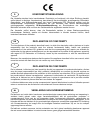 User And Installation Instructions Manual - (page 2)