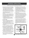 Homeowner's Operating Instructions - (page 3)