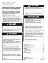 Installation and service manual - (page 2)