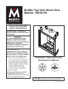 Installation Instructions And Homeowner's Manual - (page 1)