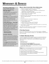 Use & Care Manual - (page 30)