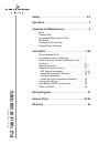 Installation Use And Care Manual - (page 2)