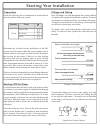 Installation & Service Manual - (page 3)