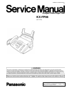 Service Manual - (page 1)