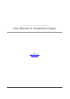 User manual & installation manual - (page 2)