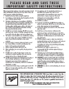 Instruction Leaflet - (page 2)