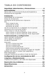 (Spanish) Guía Del Usuario - (page 3)