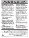 Instruction Leaflet - (page 2)