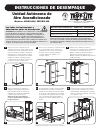 Unpacking Instructions - (page 2)