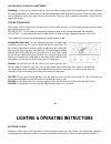 Assembly & Operating Instructions - (page 10)