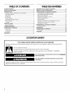 Use & Care Manual - (page 2)