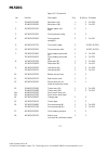 Parts List - (page 6)