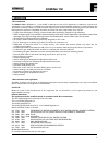 Installation, servicing and user instructions manual - (page 3)