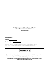 Installation, servicing and user instructions manual - (page 44)