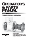 Operator's & parts manual - (page 1)