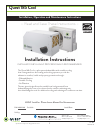 Installation, Operation And Maintanance Manual - (page 1)