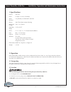 Installation, Operation And Maintenance Instructions - (page 4)