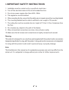 Assembly And Installation Manual - (page 2)