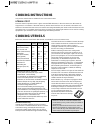 Operating Instructions & Cook Book - (page 20)