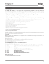 Installation, Service And User Instructions Manual - (page 3)