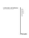 Care And Use Manual - (page 1)