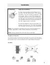 Installation & User's Instructions - (page 9)