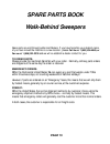 Operator, Parts, & Service Manual - (page 3)