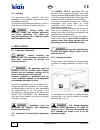 User's Operating Instruction And Installation Manual - (page 8)