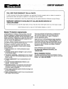 Use & Care Manual And Installation Instructions - (page 15)