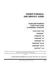 Owner's And Service Manual - (page 3)
