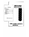 Use, Care, Safety Manual - (page 1)