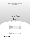 Use & Care Manual - (page 1)