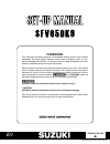Setup Manual - (page 1)