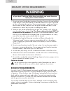 User Manual And Installation Instructions - (page 8)