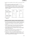 User Manual And Installation Instructions - (page 11)
