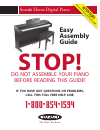 Easy Assembly Manual - (page 1)
