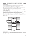 Use And Installation Instructions - (page 31)