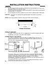 Use And Installation Instructions - (page 26)