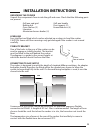 Use And Installation Instructions - (page 23)